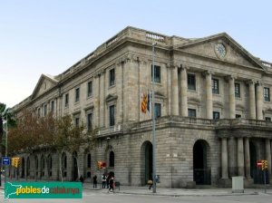 LLotja de mar de Barcelona, sede del Consulado de Mar. Extraída de: http://www.poblesdecatalunya.cat/element.php?e=1267